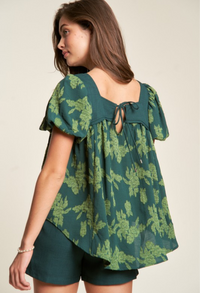 Garden Party Floral Top