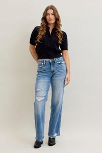 Tiffany 90’s Straight Rigid Magic Jeans