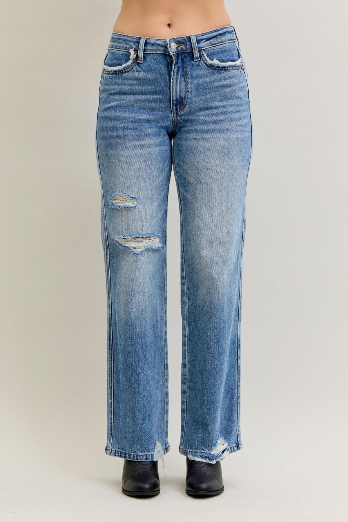 Tiffany 90’s Straight Rigid Magic Jeans