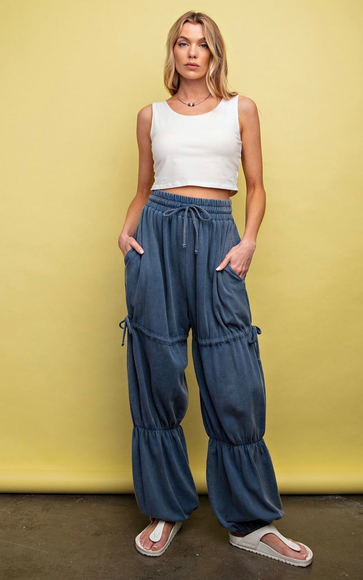 Kaelyn Terry Knit Pants