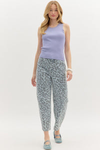 Chambray Stud Tank Top