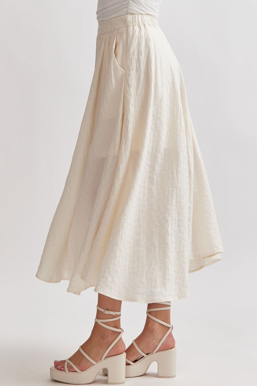 Brenna Cream Skirt