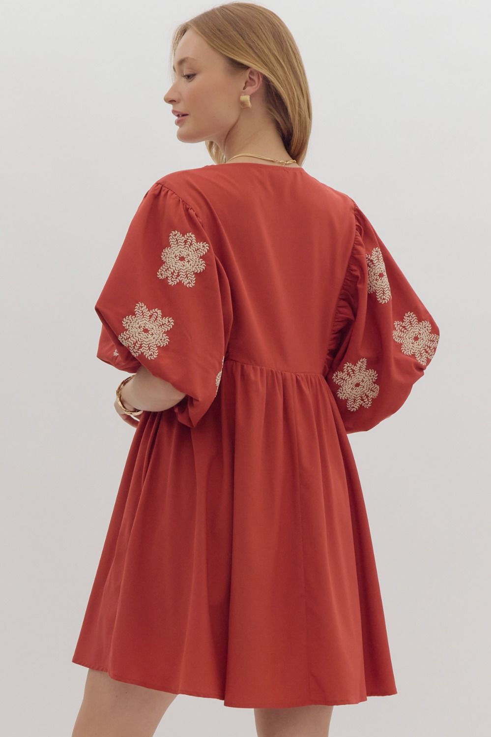 Frankie Embroidered Dress