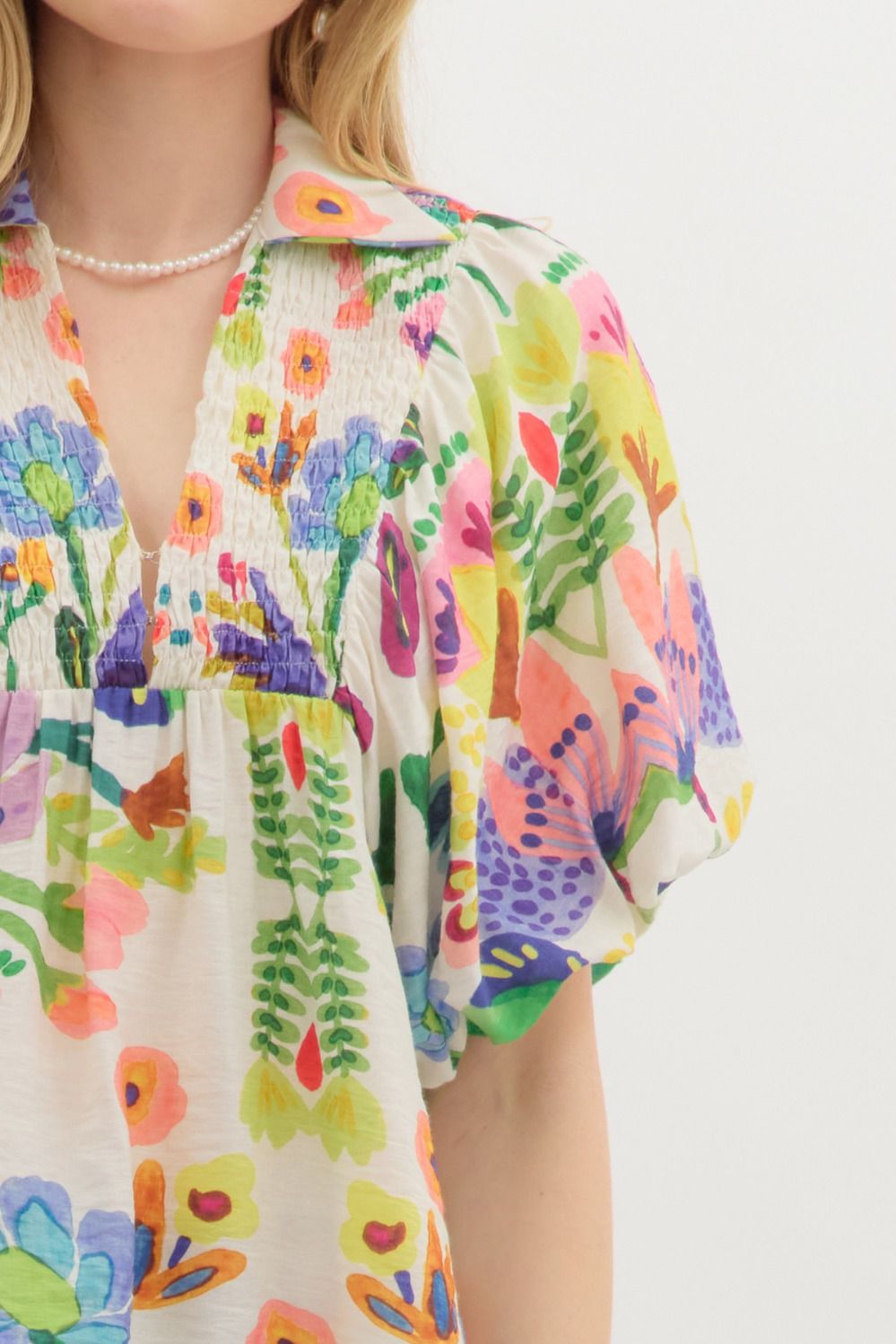 Dream Garden Floral Top