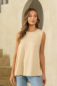 Cora Ribbed Tank Top