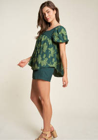 Garden Party Floral Top