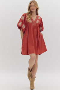 Frankie Embroidered Dress