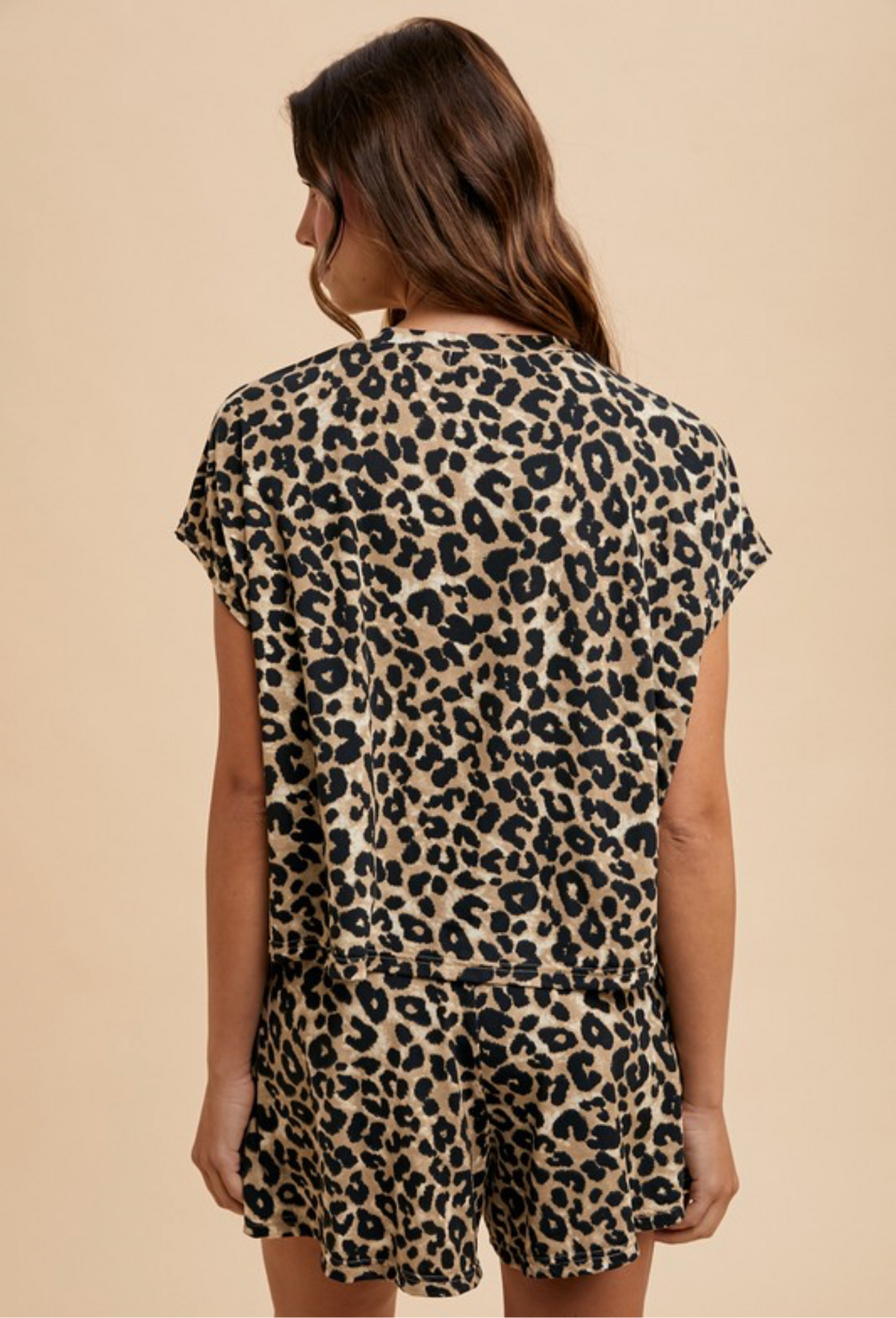 Spotted Leopard Short Set
