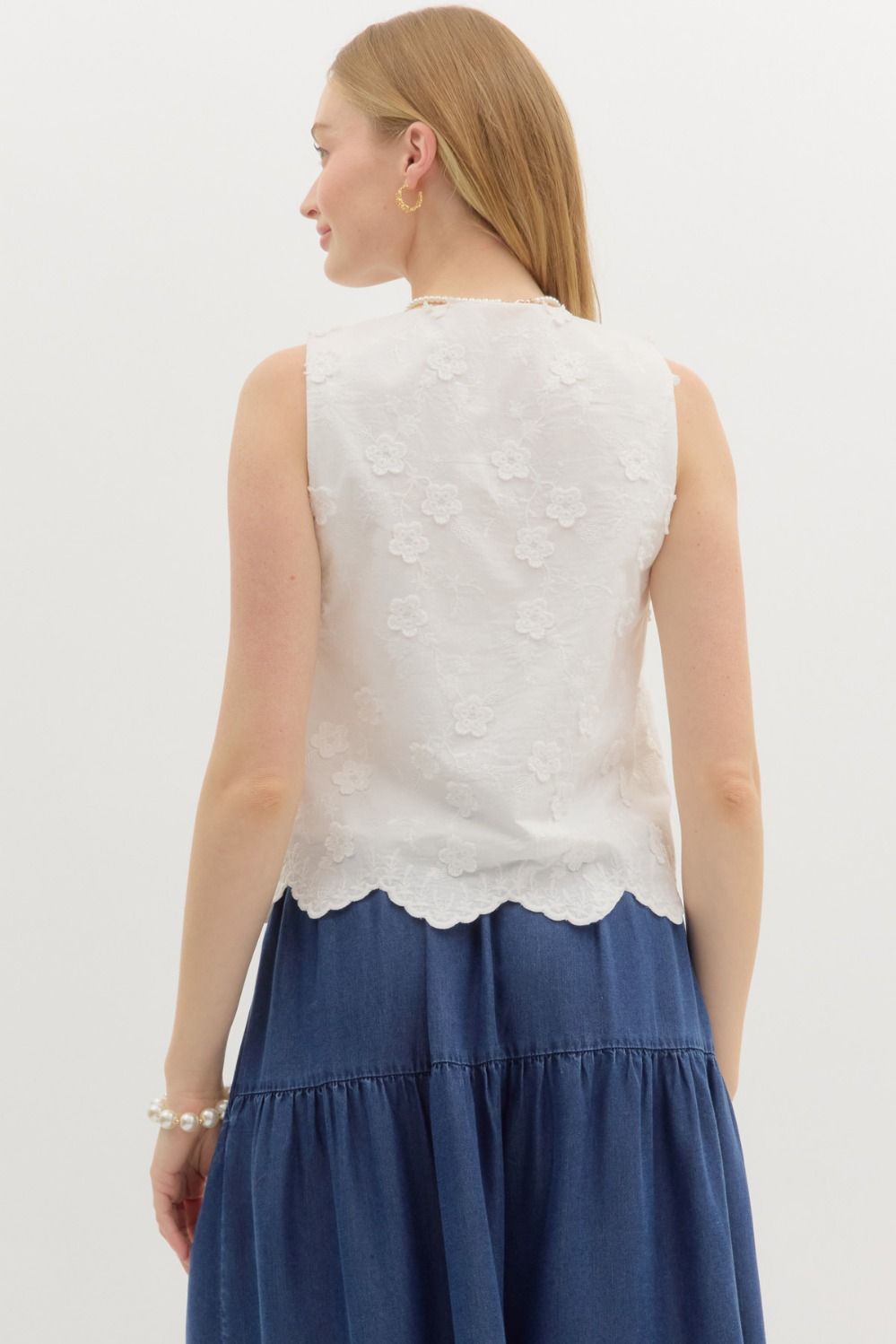 Down Home Floral Vest