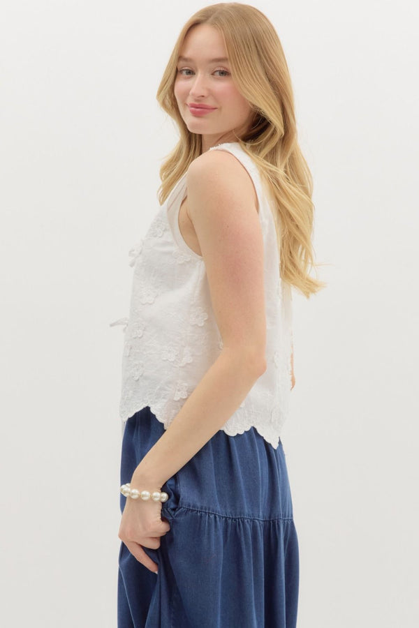 Down Home Floral Vest