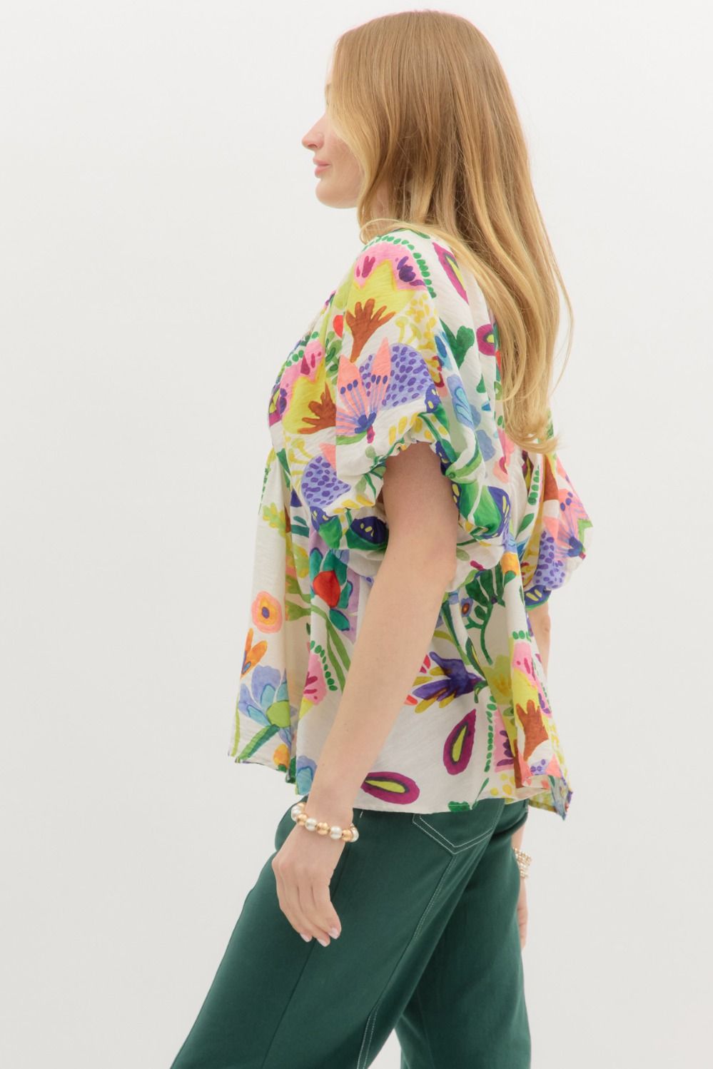 Dream Garden Floral Top