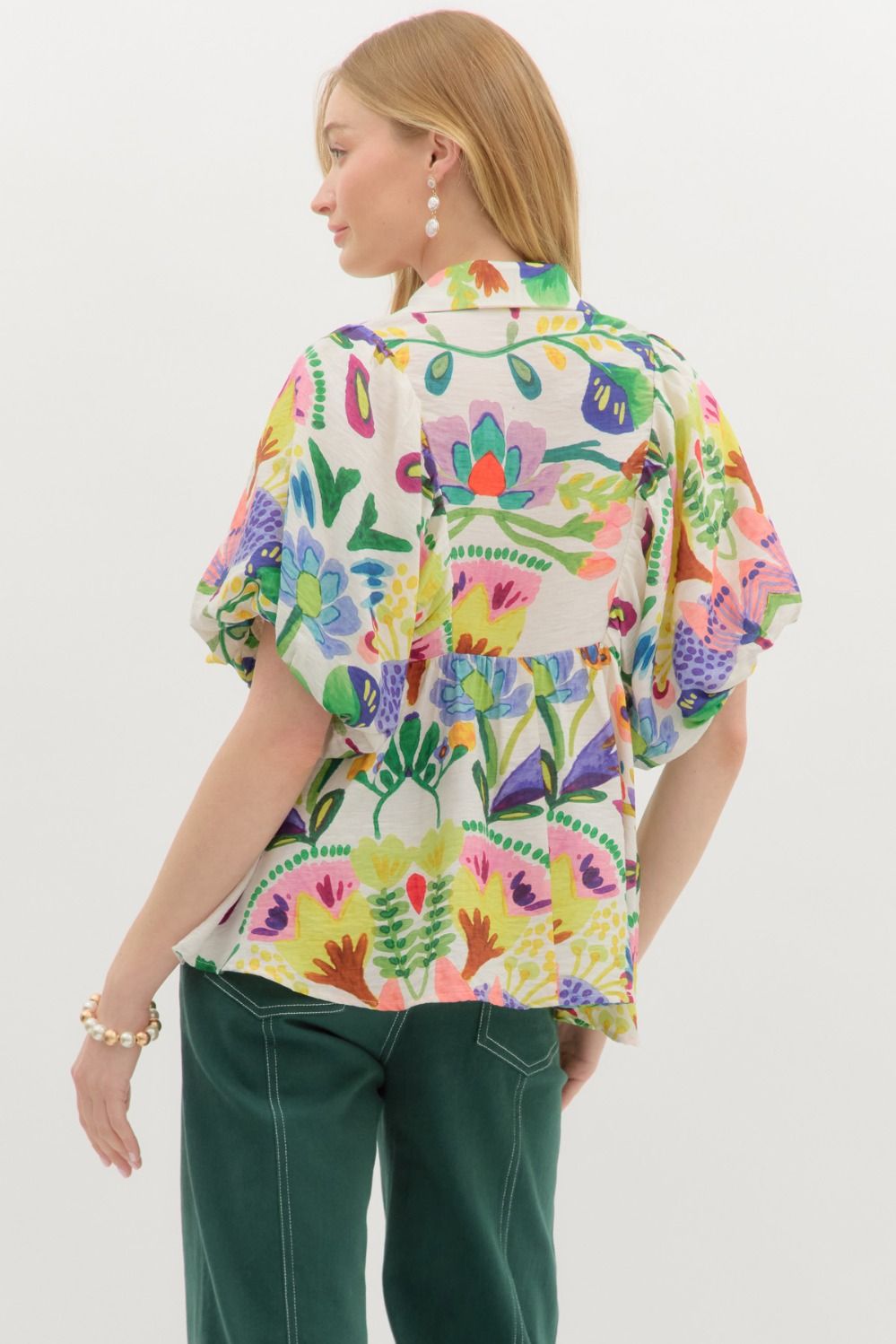 Dream Garden Floral Top
