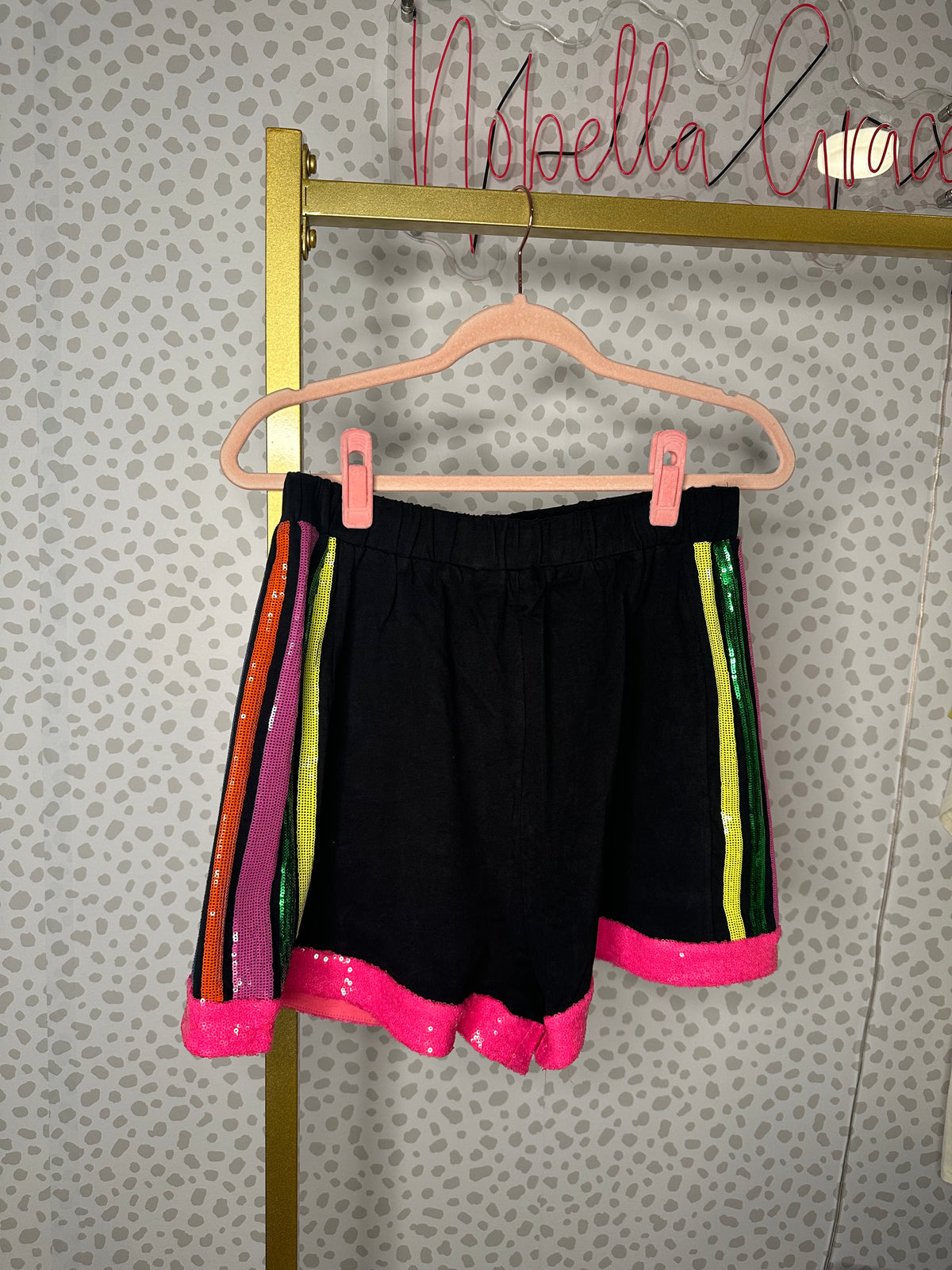 Shining Star Sequin Shorts