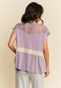 Electric Daisy Lace Top
