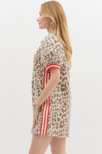 Tara Leopard Print Dress