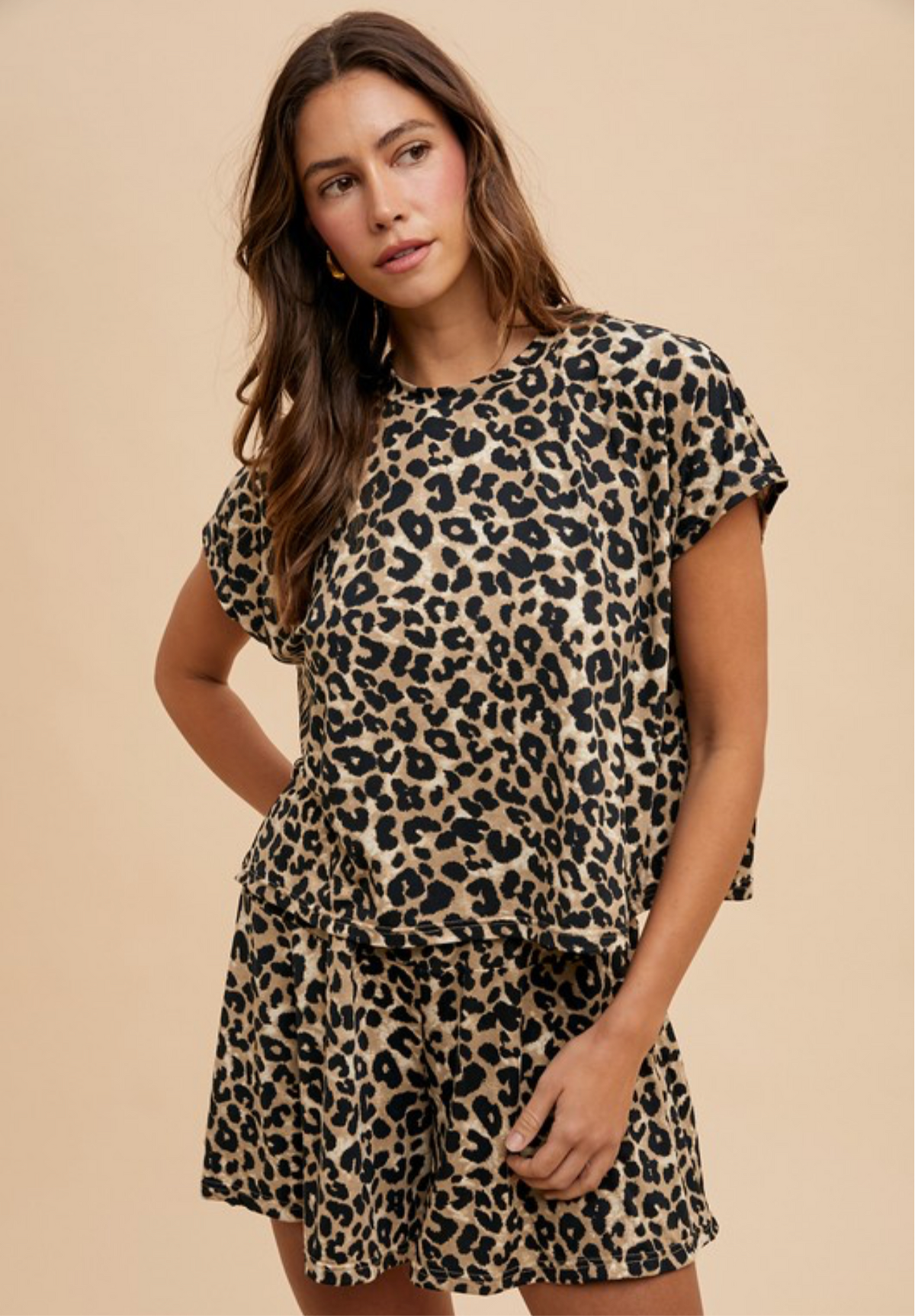 Spotted Leopard Short Set
