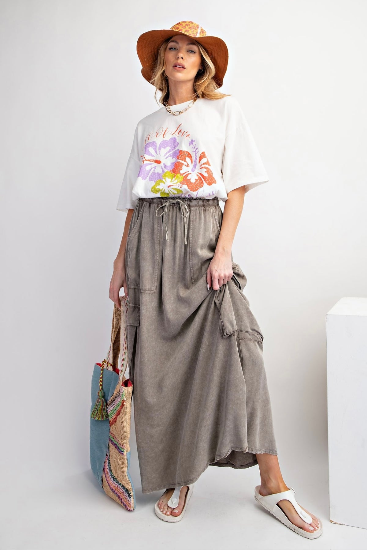 Karsyn Cargo Maxi Skirt