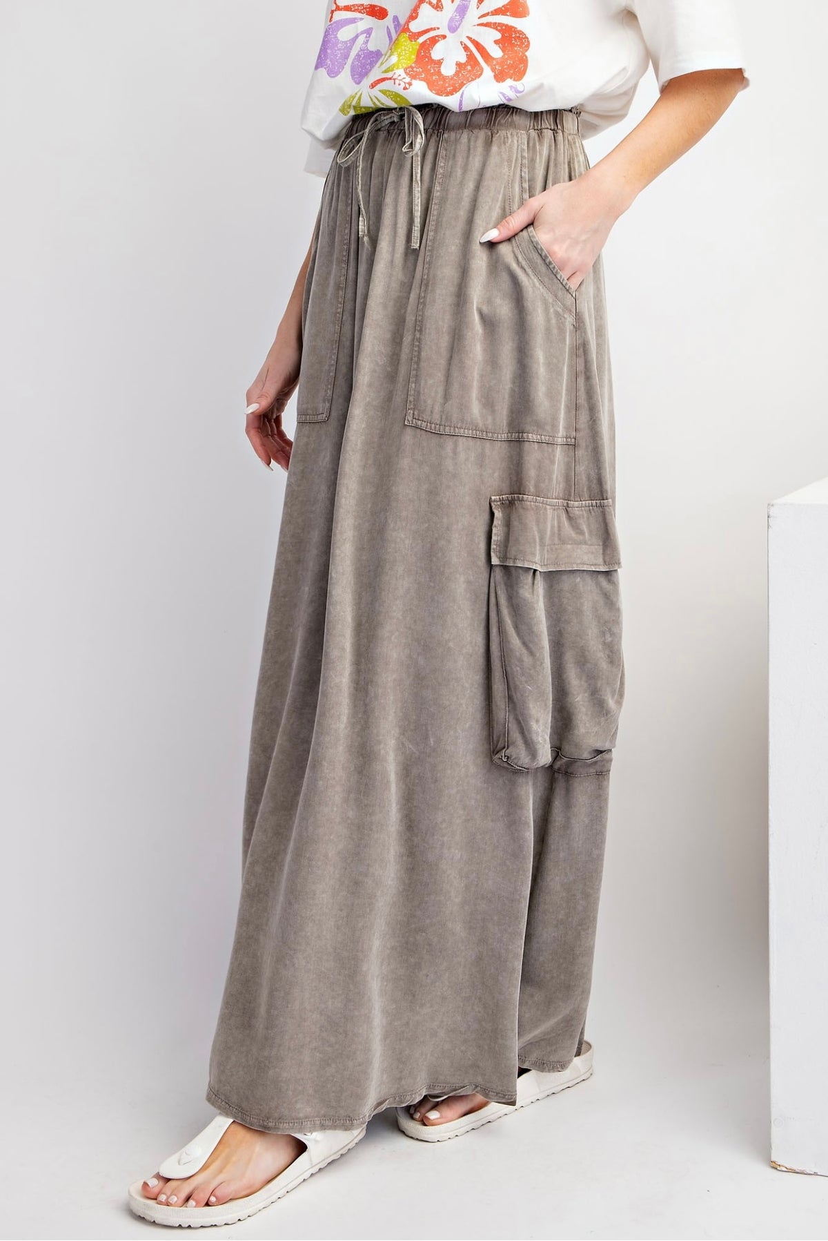 Karsyn Cargo Maxi Skirt