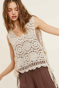 Bondi Crochet Vest