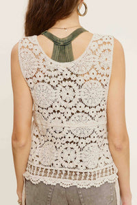 Bondi Crochet Vest