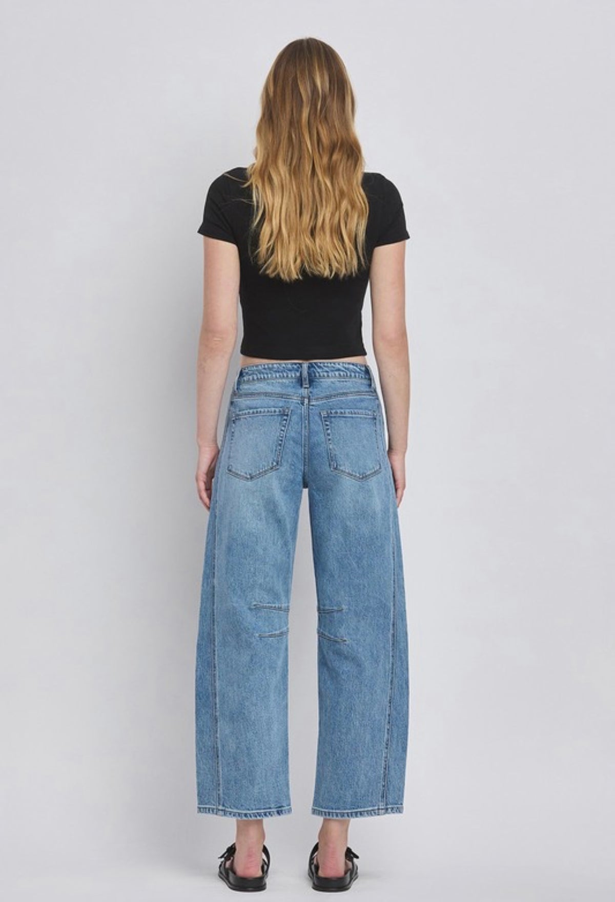 *Preorder* Vervet High Rise Barrel Leg Jeans