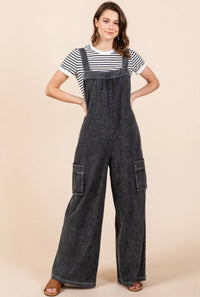 Bree Chambray Overalls