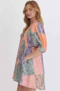 Festival Paisley Dress