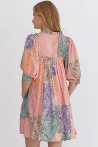 Festival Paisley Dress